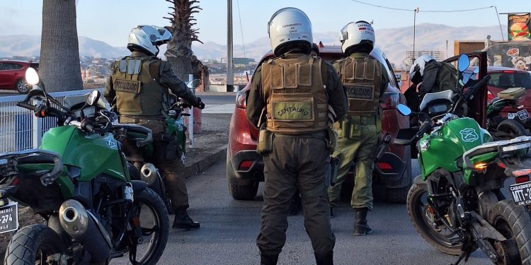 Ronda focalizada de Carabineros finalizó con cuatro detenidos