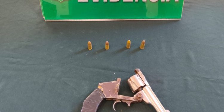Detenido por porte y tenencia ilegal de arma de fuego y munición