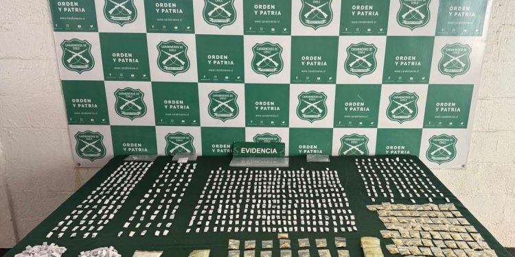 Nueve detenidos durante allanamientos a puntos de venta de drogas en Calama