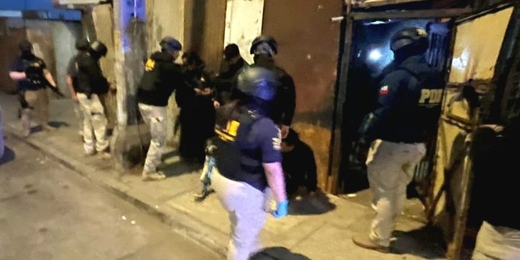 Operativo “KIKE IV”: PDI Tocopilla desbarata narco-inmueble y detiene a ocho personas
