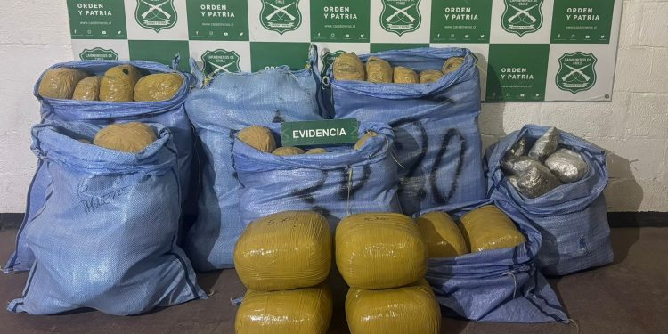 Prisión preventiva para dos bolivianos y un chileno detenidos por tráfico de drogas