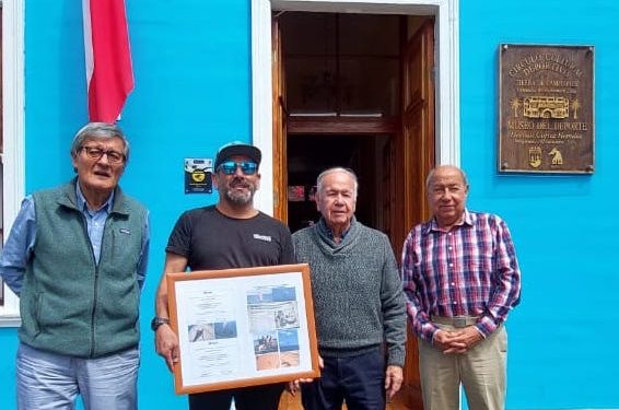 Raúl Espejo, gran parapentista iquiqueño, visitó Museo del Deporte