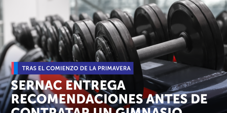 Sernac entrega recomendaciones al momento de contratar un gimnasio