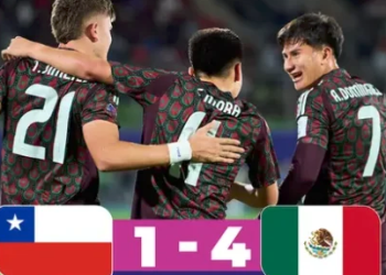 “La Roja” perdió 4-1 con México y adiós al Mundial Sub 20