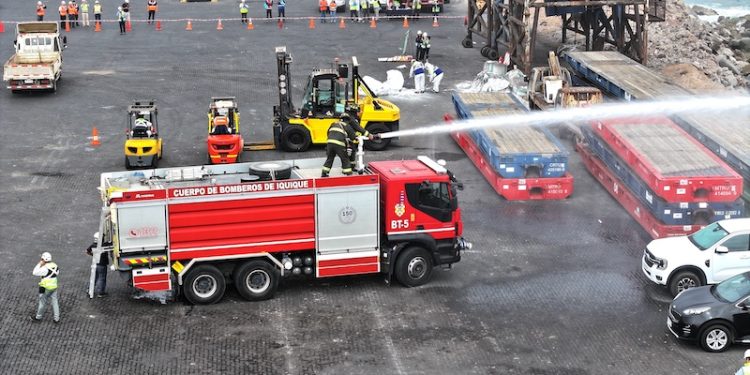 Simulacro: Puerto de Iquique refuerza preparación ante emergencias
