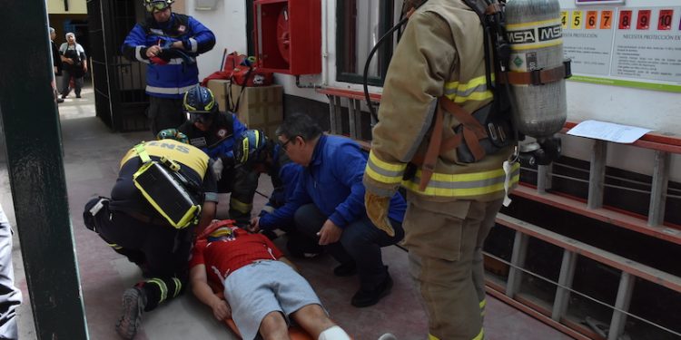 Positiva evaluación recibió ejercicio de simulacro de terremoto en CDP de Pozo Almonte