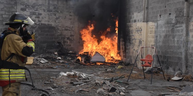 Cárcel de Iquique efectuó simulacro de incendio