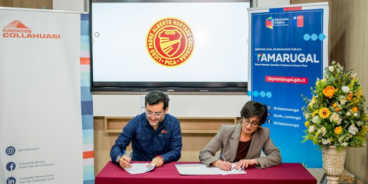 SLEP del Tamarugal y Fundación Collahuasi firman convenio de colaboración