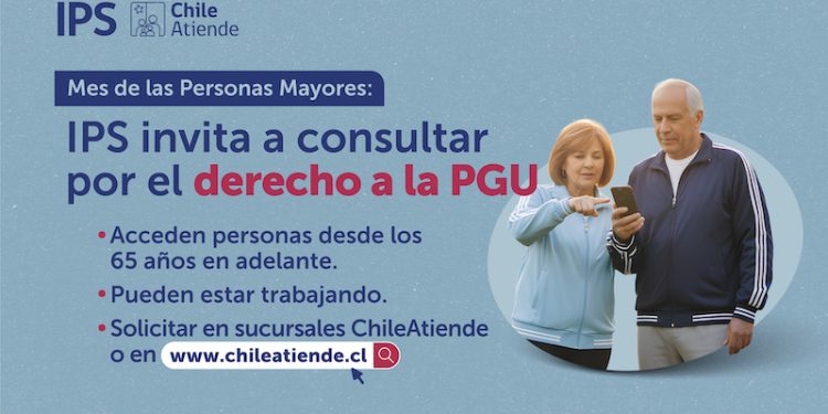 Mes de las Personas Mayores: IPS invita a consultar por el derecho a la PGU