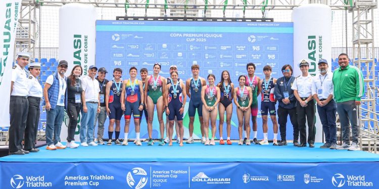 Finaliza la “Copa Premium de Triatlón 2025” consolidando a Iquique como epicentro del deporte continental