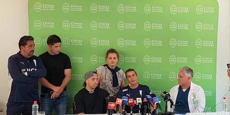 Patricio Toledo fue dado de alta tras exitoso tratamiento de infarto en Clínica Universidad de los Andes