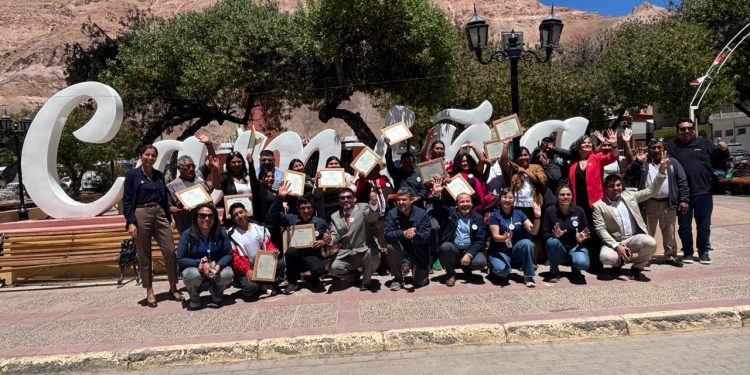 Sence e INIA gradúan a 15 personas de Camiña en cuidado de ganado altiplánico