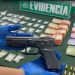 Detenido: Portaba arma de fuego y drogas
