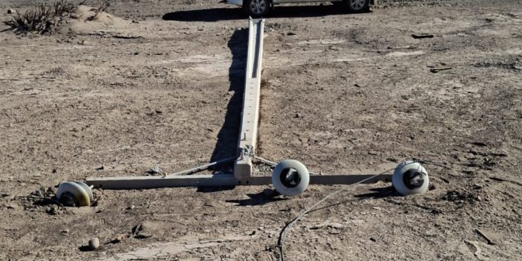 3 mil 700 metros de cables de cobre fueron robados desde la red eléctrica en Pozo Almonte