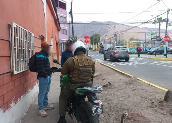 Cinco detenidos en ronda efectuada por Carabineros en centro de Iquique