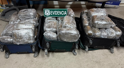 Fiscalía formalizó a pasajeras de bus interprovincial por tráfico de drogas