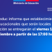 Mineduc informó que establecimientos educacionales que serán locales de votación se entregarán el viernes 14 de noviembre a partir de las 17:00 horas