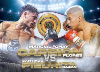 Gran combate «Chay» Carrión y «Piedrita» Bazán en Arena Cavancha el próximo 1 de noviembre
