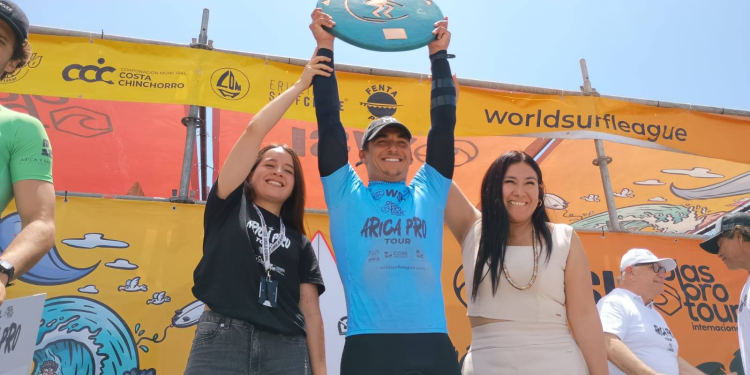 Vitor Ferreira de Brasil se coronó campeón del Arica Pro Tour 2025