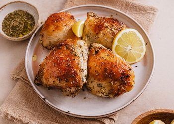 Pollo en freidora de aire