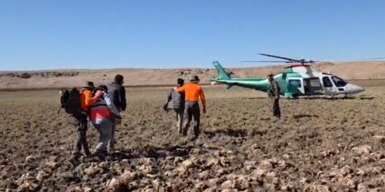 Operativo de Carabineros permitió rescate de tres trabajadores en «Quebrada Amarga»