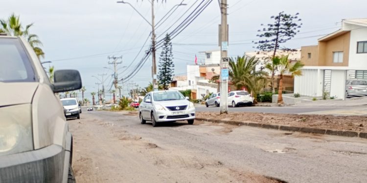 Estado calamitoso de calle «Teresa Wilms Montt»