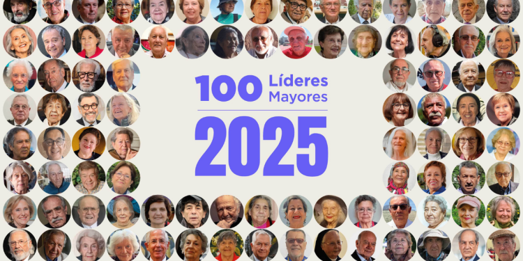 Iniciativa de Conecta Mayor UC, junto a El Mercurio y la U. Católica: Seis centenarios son parte de los 100 Líderes Mayores 2025