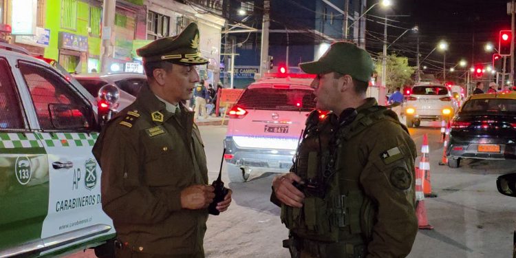 88 detenidos por Carabineros de la Zona Tarapacá en Operación Fortaleza 3