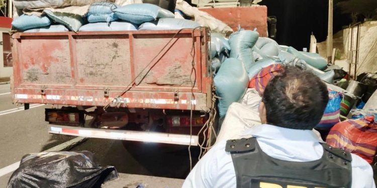 Incautan más de una tonelada de cobre robado oculto en camiones