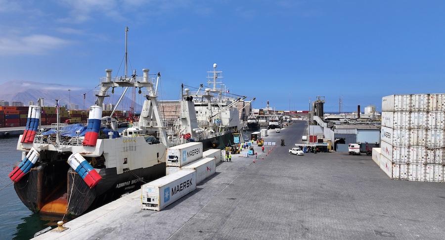 Puerto de Iquique cierra octubre con crecimiento de 59% y se encamina a un año histórico
