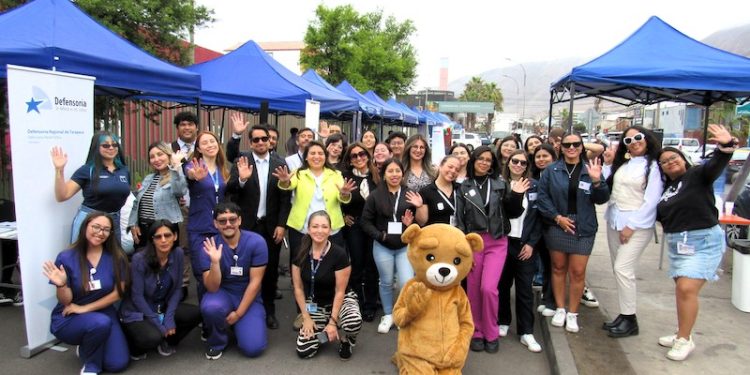 Servicios de Justicia marcaron presencia en Plaza Ciudadana