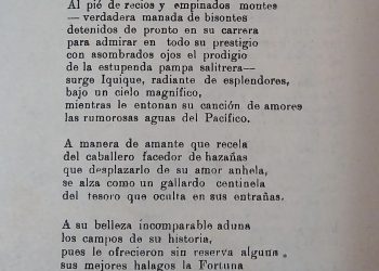 Cuando Iquique Canta, por Sonia Pereira Torrico