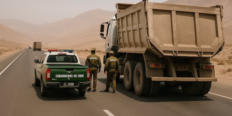 Rutas del norte bajo amenaza: crecen los robos al transporte minero