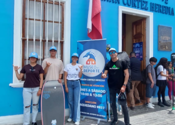 Museo del Deporte de Iquique «Hernán Cortez Heredia» destacó a Víctor López Lagos, as del body board nacional