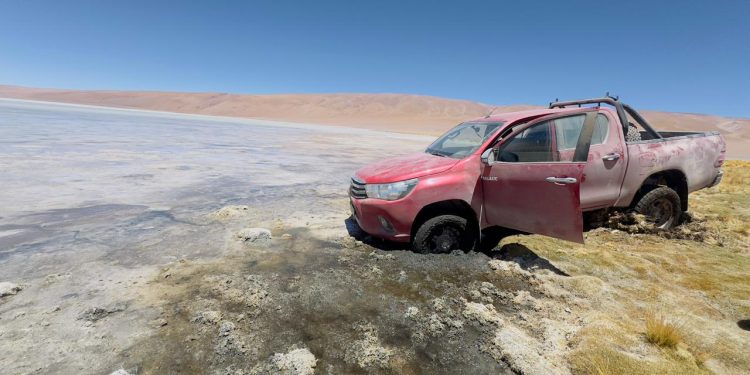 PDI recupera vehículo y equipos técnicos de alto valor tras procedimiento en la ruta internacional 27CH