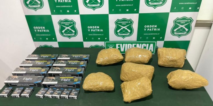 Boliviana mantenía 7 kilos de marihuana y cigarrillos de contrabando en local de La Pampa en Alto Hospicio