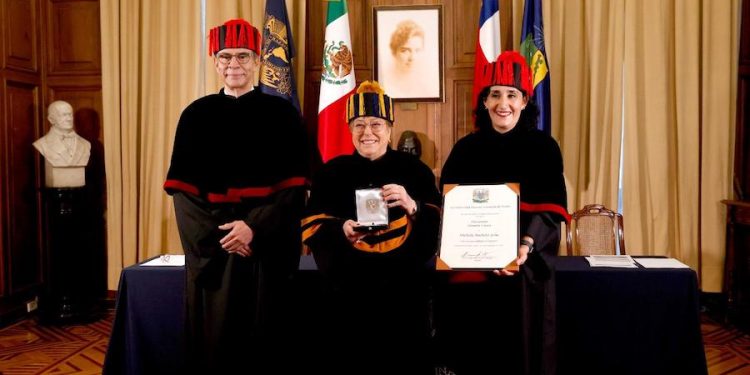 Michelle Bachelet recibe Doctorado Honoris Causa de la UNAM