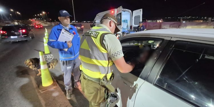 Carabineros y SENDA Tarapacá desplegaron servicios preventivos durante este fin de semana largo
