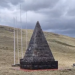 Monumento a los héroes del Combate de Sangrar en la sierra peruana