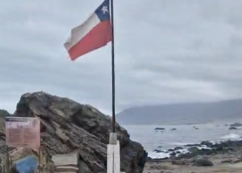 Paralelo 25 en Paposo donde empezaba Chile