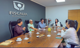 Reunión de la Fiscalía Regional con dirigentes vecinales de Tarapacá