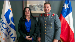 Saludo protocolar del nuevo comandante en Jefe de la VI División de Ejército a la Fiscal de Tarapacá
