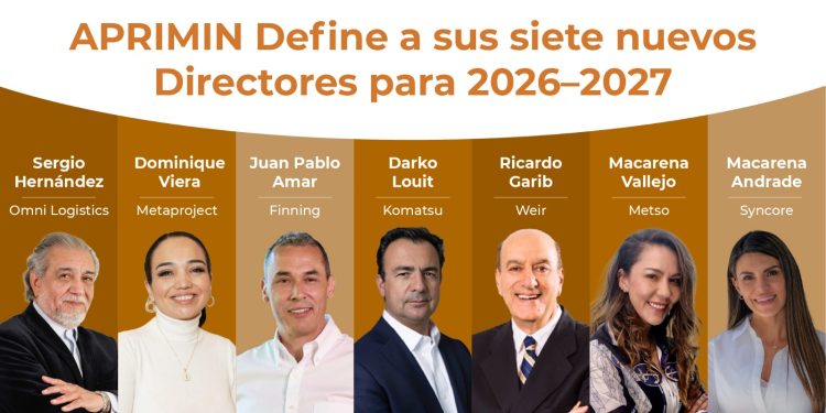 APRIMIN define a sus siete nuevos Directores para 2026–2027