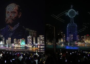 650 millones en show de drones