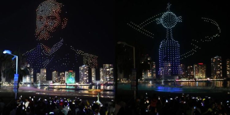 650 millones en show de drones