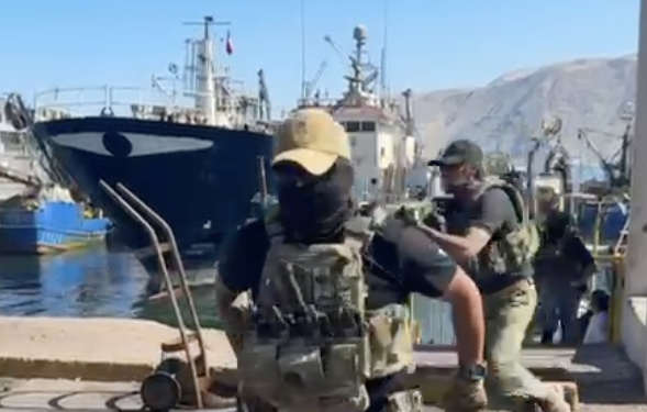 Puerto de Iquique realiza inédito ejercicio de seguridad