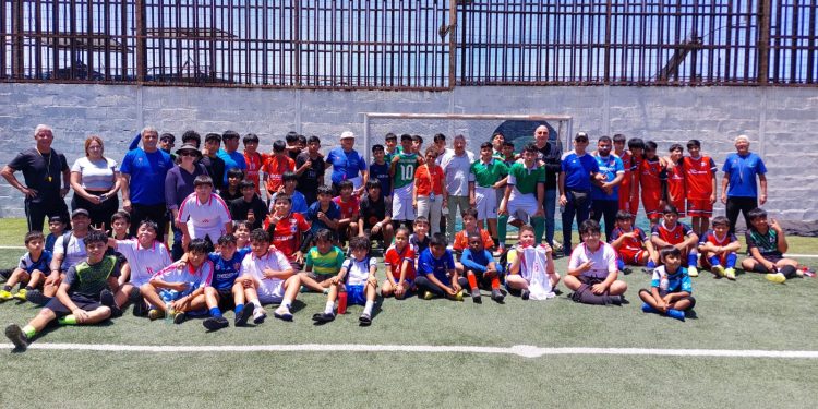 Escuela de Fútbol YMCA Tarapacá-Corpesca celebra cuatro años formando valores y talento deportivo en la región