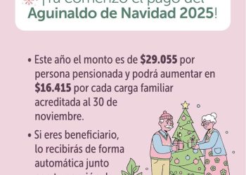 Aguinaldo de Navidad 2025: Más de 35 mil pensionadas y pensionado beneficiados en Región de Tarapacá
