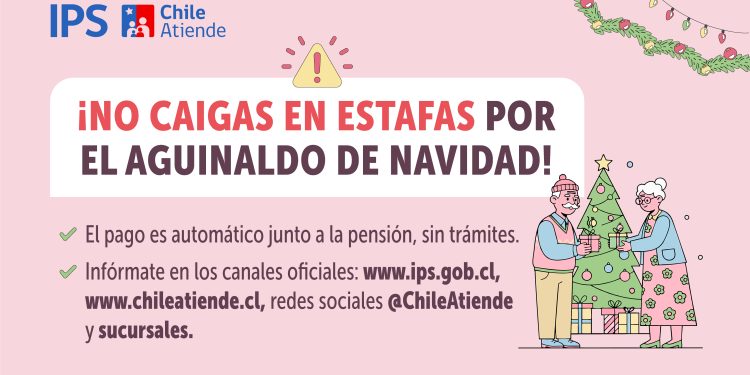 IPS comparte medidas preventivas: ¡No caigas en estafas por el Aguinaldo de Navidad!