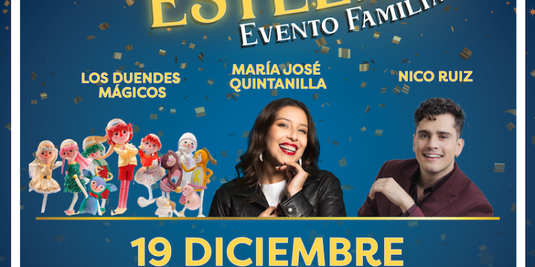María José Quintanilla, Duendes Mágicos y Nico Ruiz se presentan hoy en espectáculo musical gratuito para la comunidad